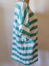Chico's Stripes Blue White Short Sleeve Top Size XL - photo 10