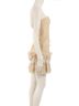 BCBGMAXAZRIA Tan Gold Cocktail Dress Size 12 - photo 4