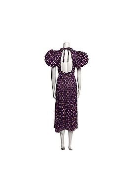 ROTATE Chic Floral Puff Sleeve Midi Dress Casual Dress (view 2)
