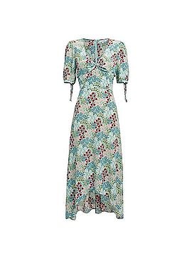 Intermix Floral Print Midi Dress Casual Dress (view 1)