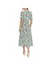 Intermix Floral Green White Casual Dress Size 2 - photo 2
