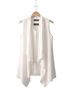 Karl Lagerfeld for Impulse 100% Poly Chiffon White Sleeveless Top Size XL - photo 1