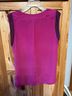 CAbi 100% Polyester Solid Pink Sleeveless Blouse Size S - photo 6