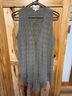 CAbi 100% Polyester Print Green Gray Sleeveless Blouse Size M - photo 5