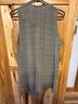 CAbi 100% Polyester Print Green Gray Sleeveless Blouse Size M - photo 6