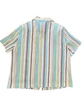 Alfred Dunner Short Sleeve Button-Down Shirt (view 2)
