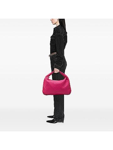Bottega Veneta Medium Nappa Intrecciato Veneta Hobo (view 2)