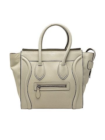 Céline Micro Leather Luggage Tote (view 1)