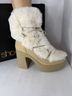 Shoedazzle White Tan Boots Size EU 39 - photo 4