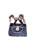 Steffe 100% Cotton Black Pink Blue Tote One size - photo 6