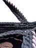 Steffe 100% Cotton Black Pink Blue Tote One size - photo 4