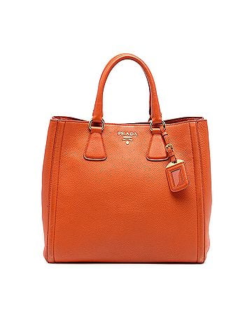 Prada Vitello Daino Open Convertible Tote (view 1)