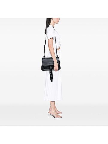 Gucci Medium Leather Bamboo Daily Crossbody (view 2)