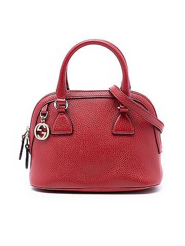 Gucci Mini Leather GG Charm Dome Satchel (view 1)