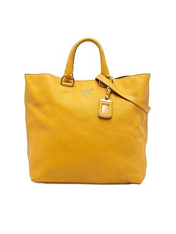 Prada Vitello Daino Open Convertible Tote (view 1)