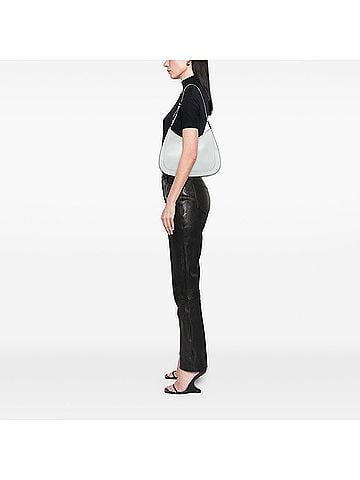 Prada Spazzolato Leather Cleo Shoulder Bag (view 2)