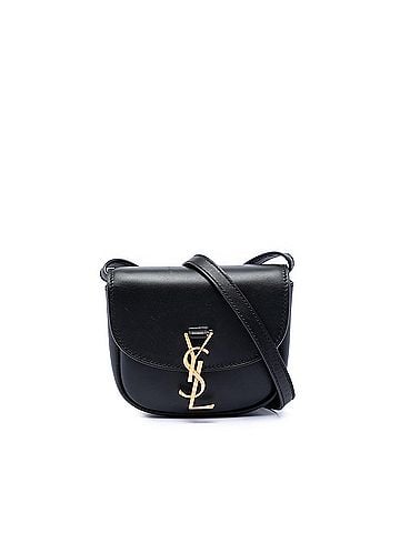 Saint Laurent Small Leather Monogram Kaia Crossbody (view 1)