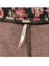 Free People Floral Black Pink Casual Pants Size M - photo 3