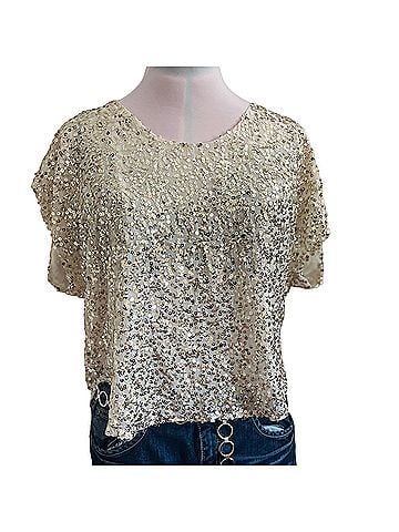 MM Couture Short Sleeve Blouse (view 1)