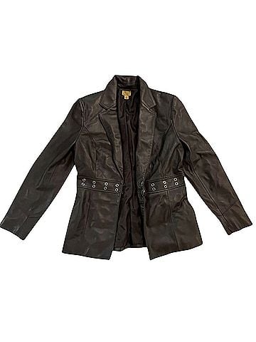 Caslon Leather Jacket (view 1)