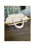 Marc Jacobs 100% Leather Solid Silver Yellow Gold Leather Shoulder Bag One size - photo 6