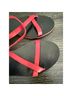 Anine Bing 100% Leather Solid Red Sandals Size 7 1/2 - photo 5