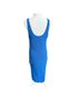 FRAME Solid Blue Casual Dress Size L - photo 2