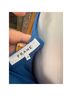 FRAME Solid Blue Casual Dress Size L - photo 8