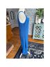 FRAME Solid Blue Casual Dress Size L - photo 6