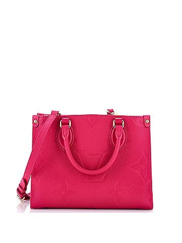 Louis Vuitton OnTheGo Tote Monogram Empreinte Giant PM (view 1)