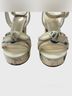 Alexandre Birman 100% Raffia Floral Blue Multi Color Sandals Size 9 - photo 5