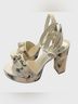 Alexandre Birman 100% Raffia Floral Blue Multi Color Sandals Size 9 - photo 11
