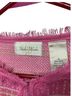 Studio Works Tweed Pink Yellow Cardigan Size M - photo 10