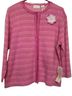 Studio Works Tweed Pink Yellow Cardigan Size M - photo 1