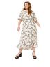 Torrid Floral White Cocktail Dress Size 2X - photo 1