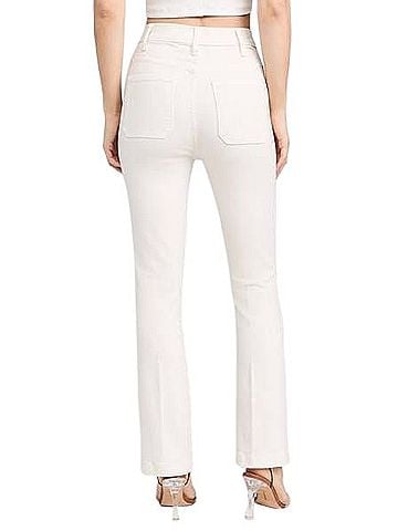Mother Superior The Hustler Patch Pocket Flood Jeans (view 2)