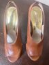 Michael Kors 100% Leather Brown Heels Size 7 - photo 3