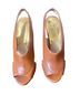 Michael Kors 100% Leather Brown Heels Size 7 - photo 1