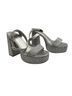 Larroudé 100% Other Silver Sandals Size 8 1/2 - photo 6
