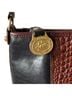 Brahmin Black Brown Leather Crossbody Bag One size - photo 4