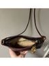 Brahmin Black Brown Leather Crossbody Bag One size - photo 6
