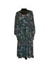 The Pyramid Collection Paisley Blue Casual Dress Size L - photo 1