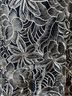 Sam Edelman Floral Black Gold Cocktail Dress Size 4 - photo 4