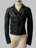 Michael Kors 100% Leather Black Leather Jacket Size 6 - photo 6