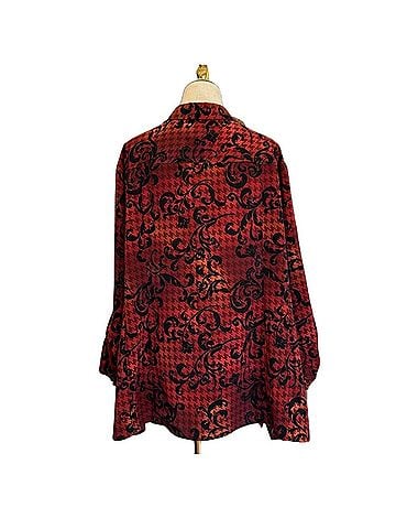 Maggie Barnes for Catherines Long Sleeve Button-Down Shirt (view 2)