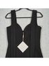 Elliatt 100% Polyester Black Jumpsuit Size M - photo 10