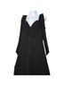 Elliatt 100% Polyester Black Jumpsuit Size M - photo 9
