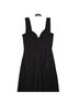 Elliatt 100% Polyester Black Jumpsuit Size M - photo 2