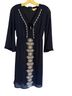 Ariat 100% Polyester Blue Cocktail Dress Size M - photo 1