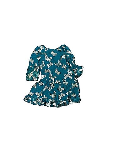 Juicy Couture Polynesian Butterfly Silk? Dress Cocktail Dress (view 2)